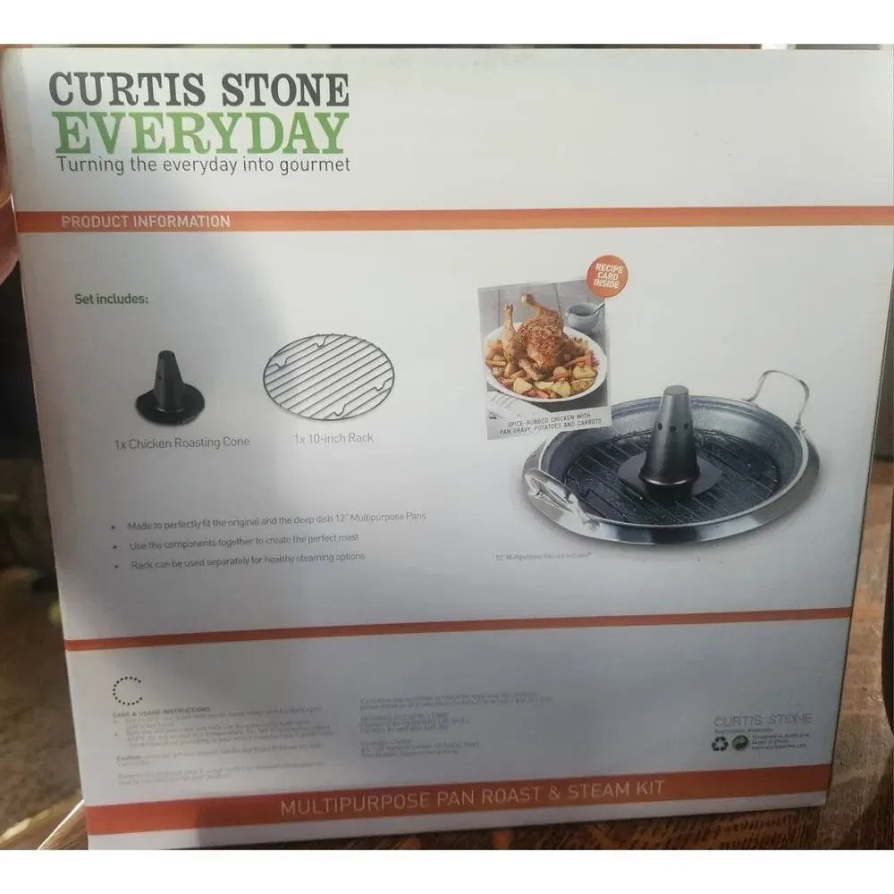 curtis stone multipurpose pan roast and steam kit